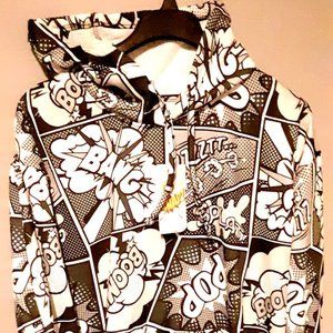 Men's Comic Style Hoodie Sz. 4X